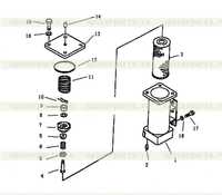 Масляный фильтр рулевого управления Масляный фильтр рулевого управления